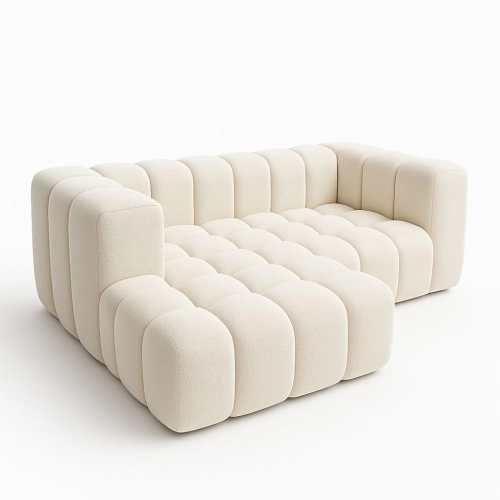 Designerski Narożnik BUBBLE Tkanina BOUCLE Manza